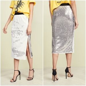NUDE Sequin Skirt size IT44/US8 NWT
